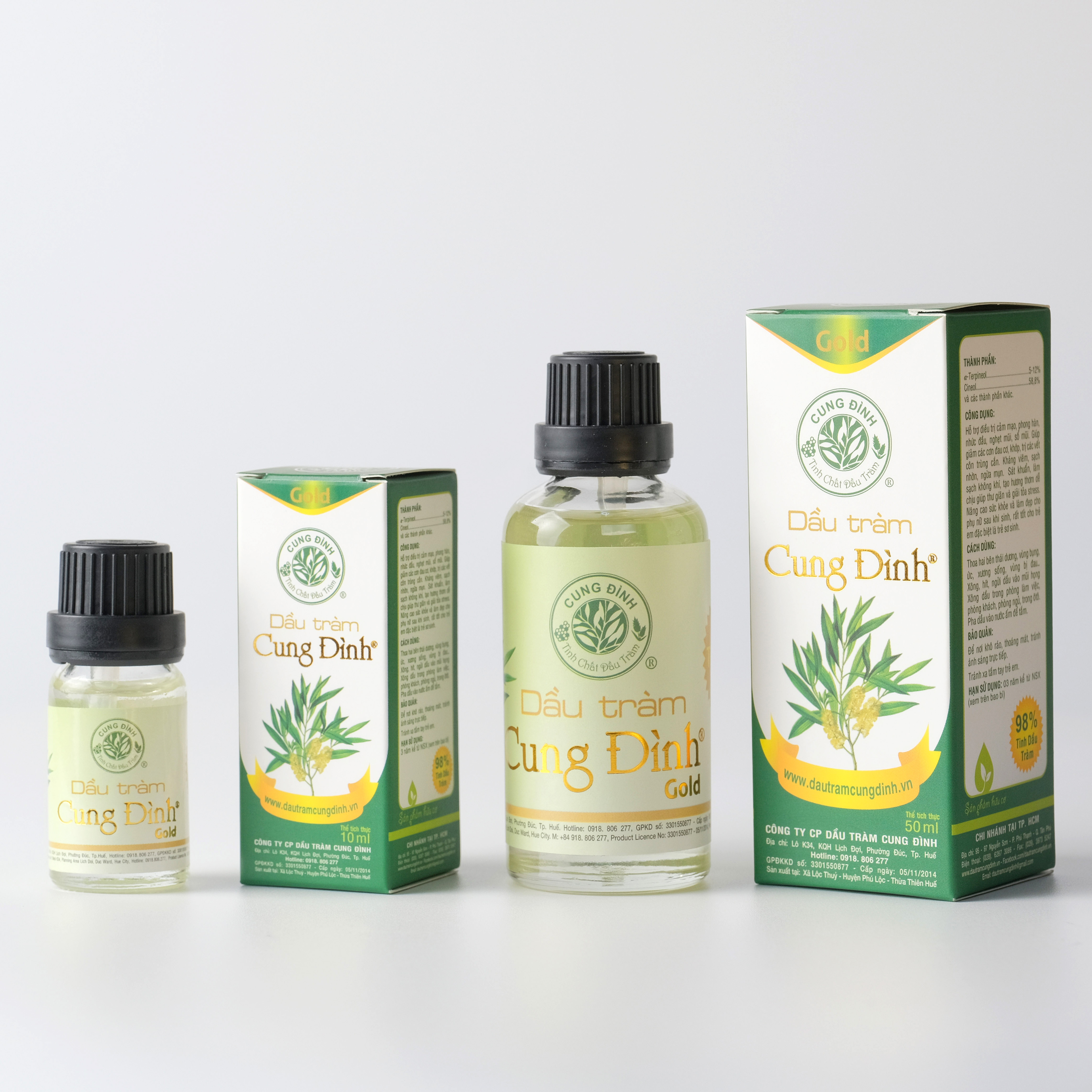 Dầu tràm Cung Đình Gold 10ml