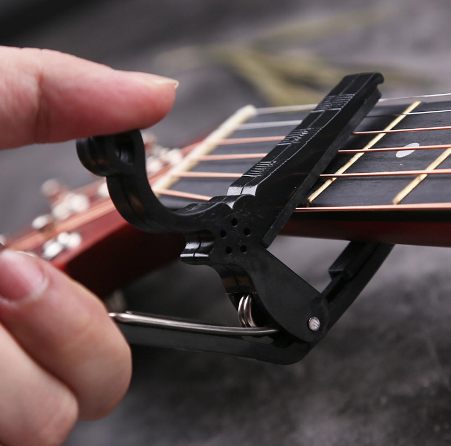 Kẹp Capo Hợp Kim Cho Đàn Guitar & Ukulele