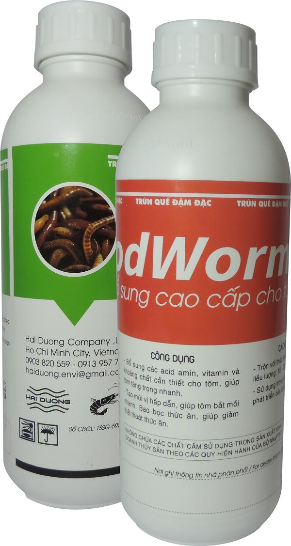 DỊCH TRÙNG QUẾ CHO LƯƠN,CÁ - 2 CHAI 1L