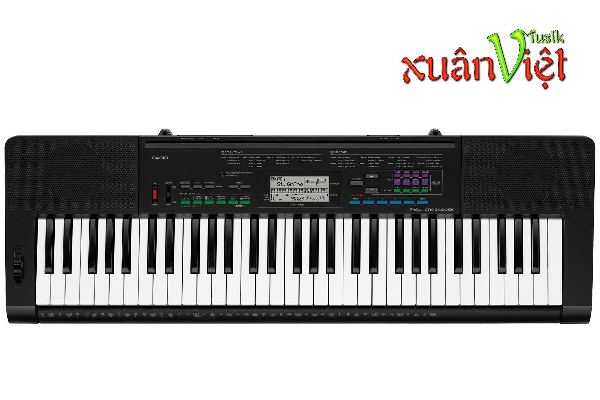 Đàn Casio CTK 3400