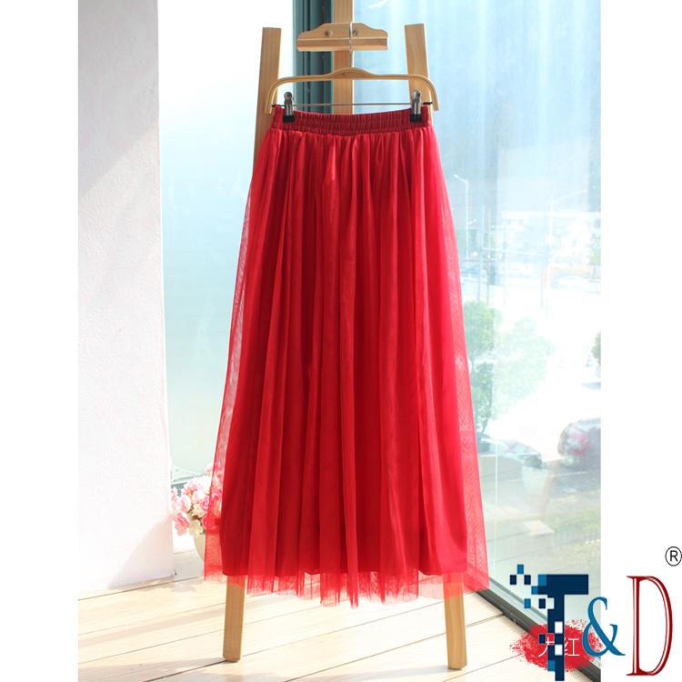 Chân váy xòe nữ form dài thời trang nhiều màu
