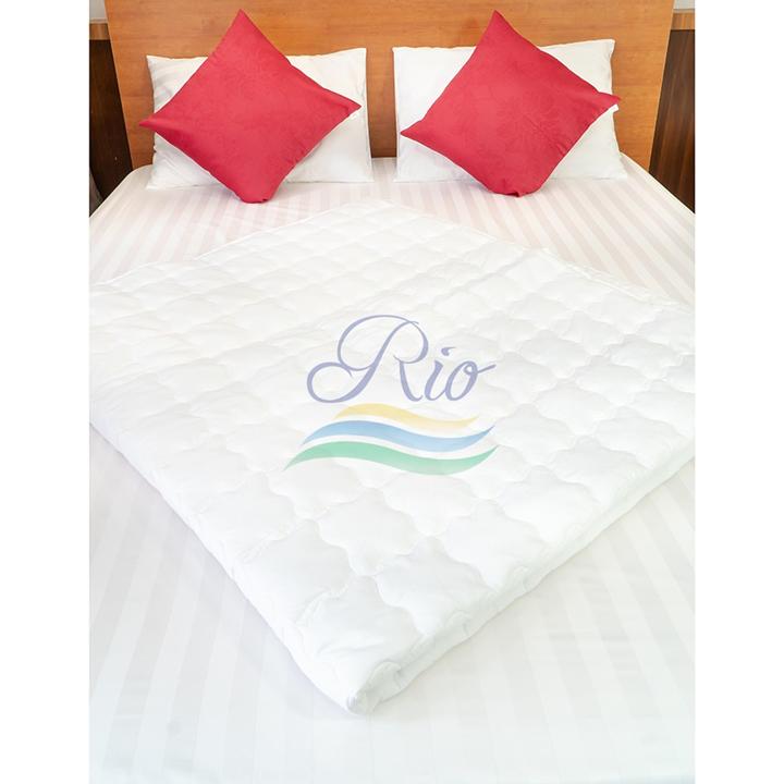 [HCM]Bộ ga trắng sọc cho khách sạn resort