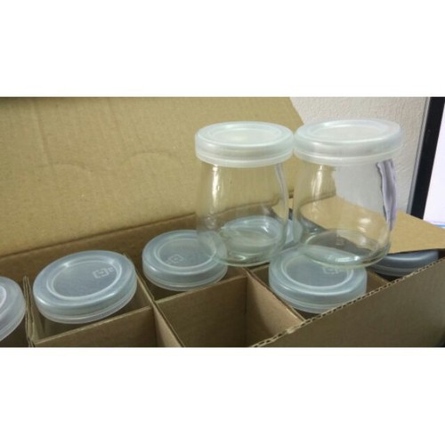 [HCM]COMBO 12 HỦ THỦY TINH ĐỰNG SỬA CHUA 100ML