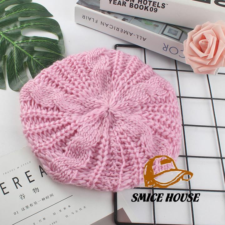 [HCM]NÓN BERET LEN MŨ NỒI LEN