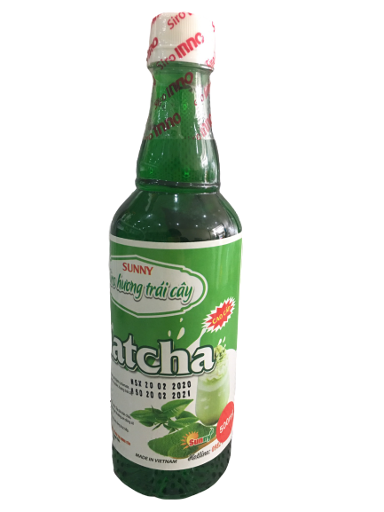 Siro hoa quả 500ml vị Matcha
