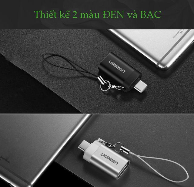[HCM]Đầu chuyển đổi USB Type-C sang USB 3.0 UGREEN US270 50284