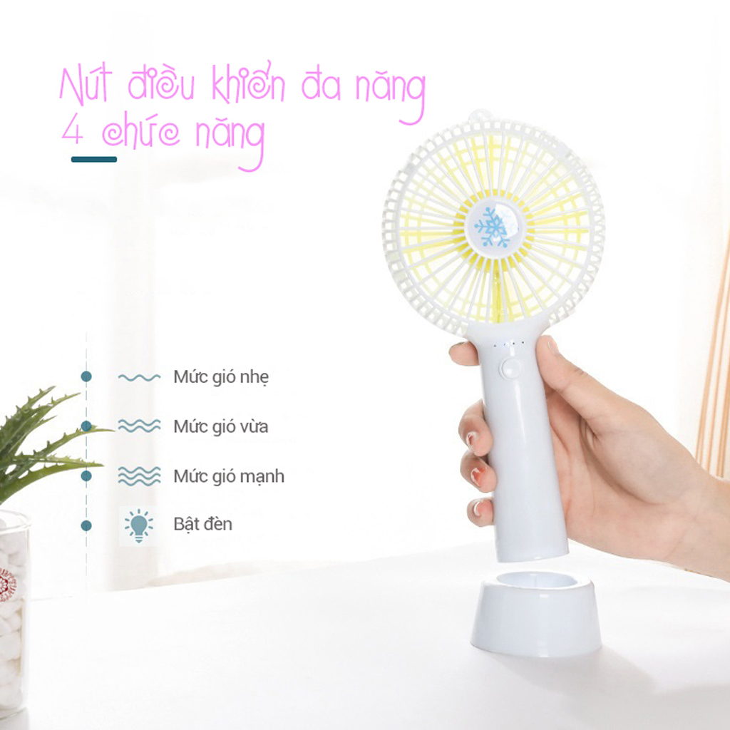 Quạt cầm tay Mini Fan 3 cấp độ gió