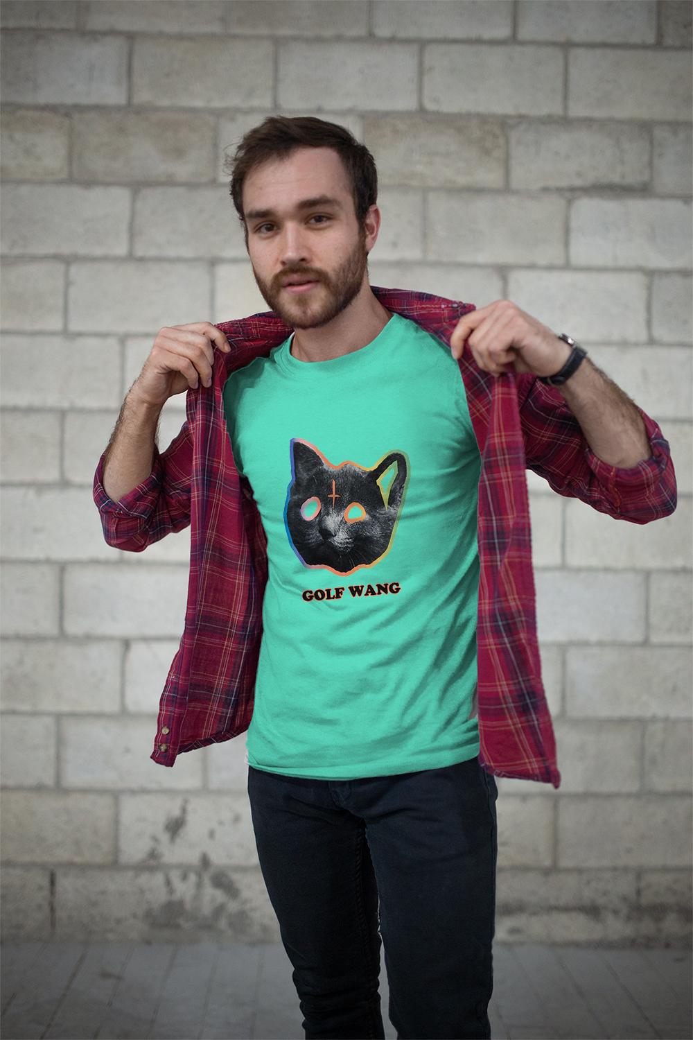 [HCM]Áo thun Unisex in hình Vintage mèo golf wang - Cotton Thun Phong Cách Cá Tính - Cực Chất Và Đẹp