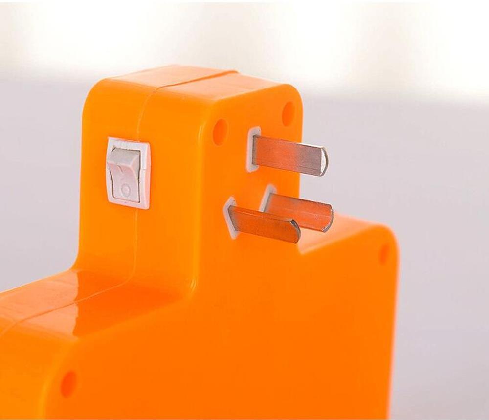 Đèn ngủ kiêm ổ điện 6 trấu 2 cổng USB KamiHome