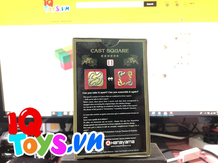 CAST PUZZLE SQUARE - LEVEL 6: THAY HÌNH BIẾN DẠNG