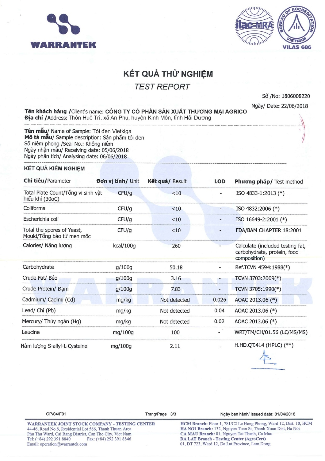 TỎI ĐEN VIETKIGA - HỘP 500 GRAM