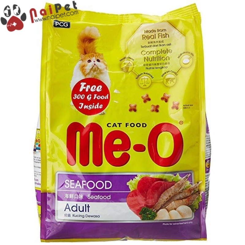 Thức Ăn Hạt Khô Cho Mèo Me-O