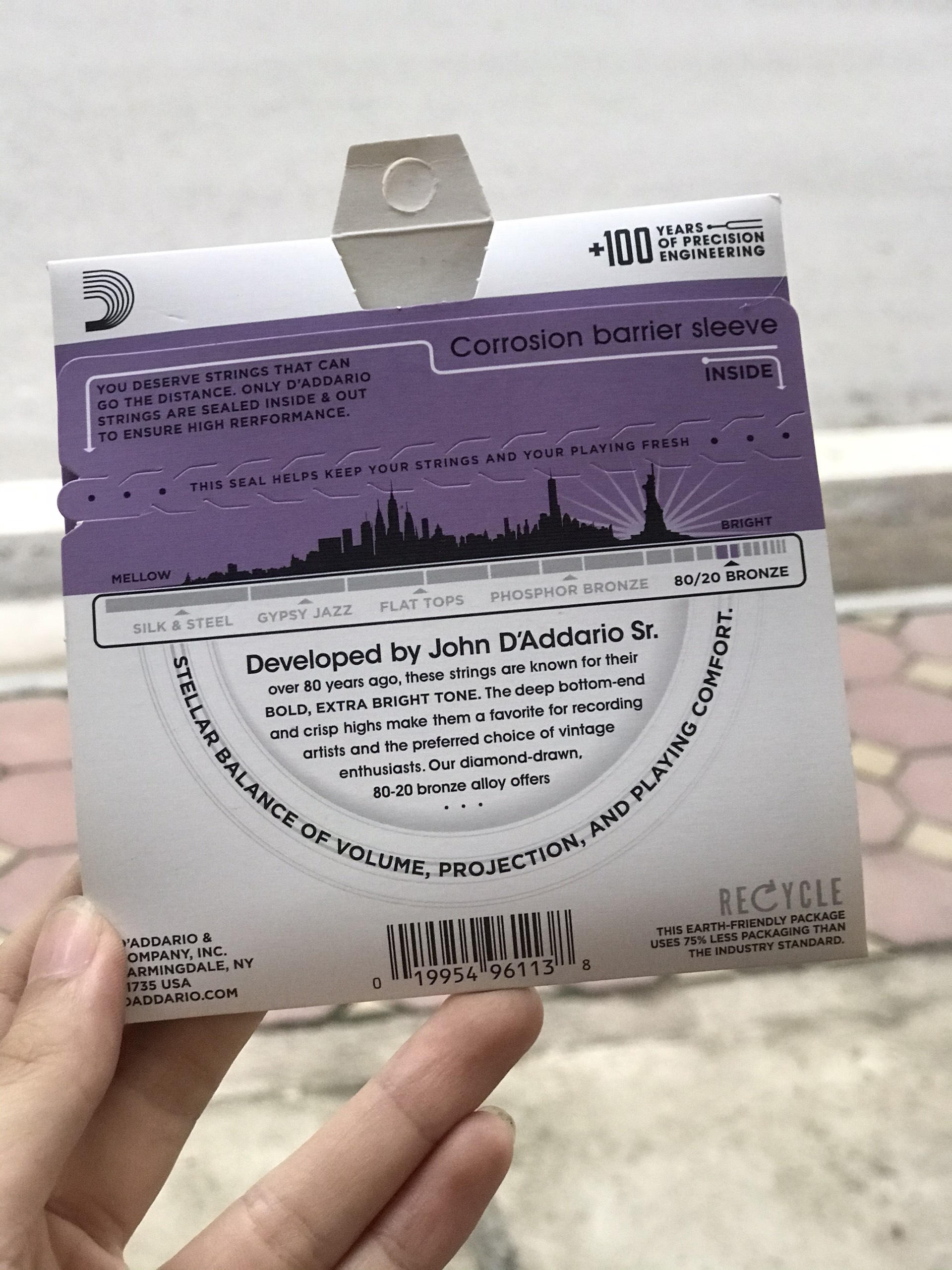 Dây đàn D'Addario EJ13