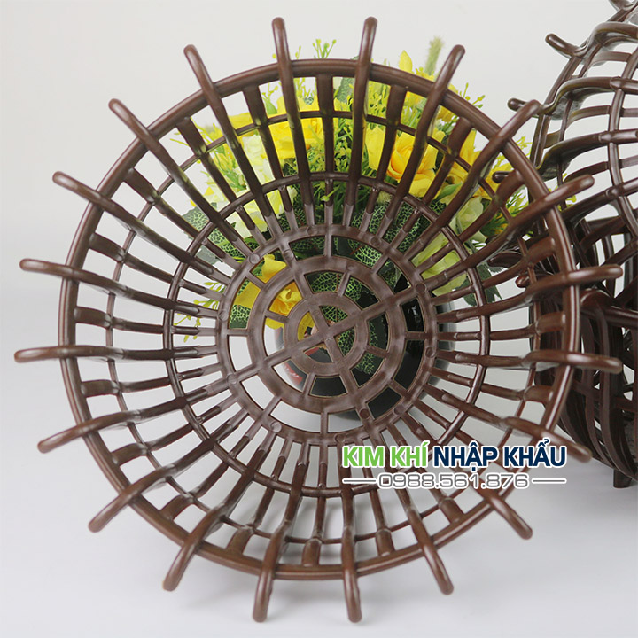 Chậu nhựa trồng Lan phi 25cm