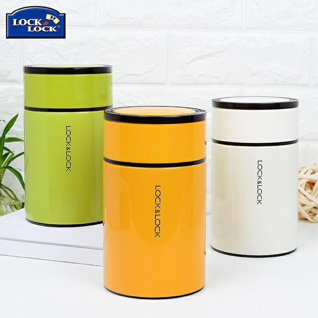 Bình giữ nhiệt đựng thức ăn Lock&Lock Column Food Jar LHC8022 750ml
