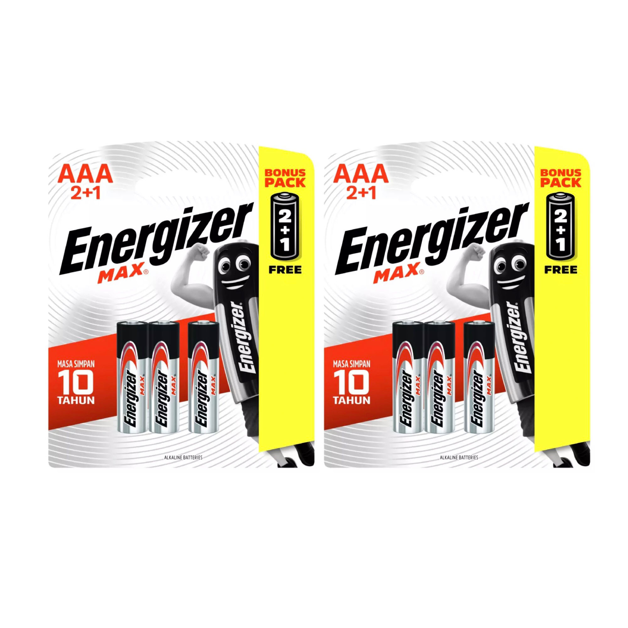 [HCM]Bộ 2 Vỉ Pin Energizer Alkaline Max AAA E92 2+1 (6 viên)