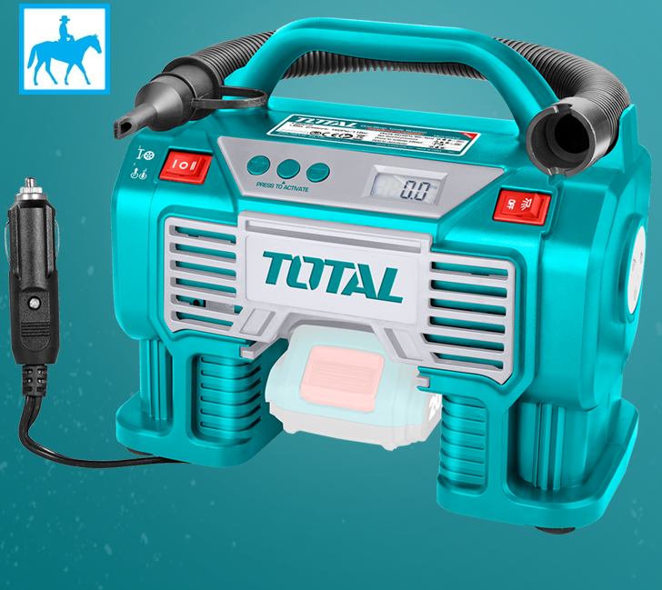 Máy Bơm Lớp Xe Hơi Dùng Pin 20V TOTAL TACLI2002