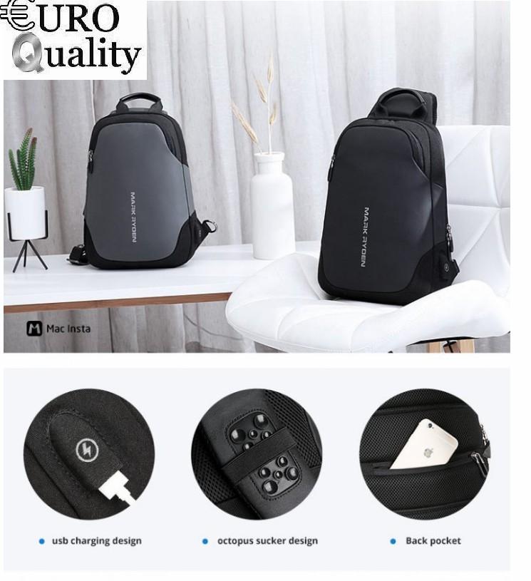 Euro Quality - Túi đeo chéo Black Man Mark Ryden 2019