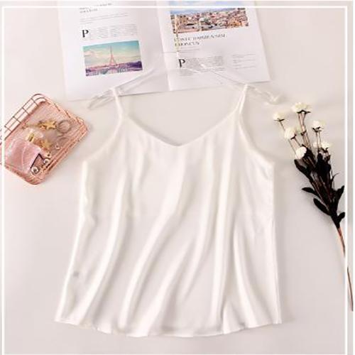 [HCM]ÁO LỤA HAI DÂY NỮ THỜI TRANG NHIỀU MÀU