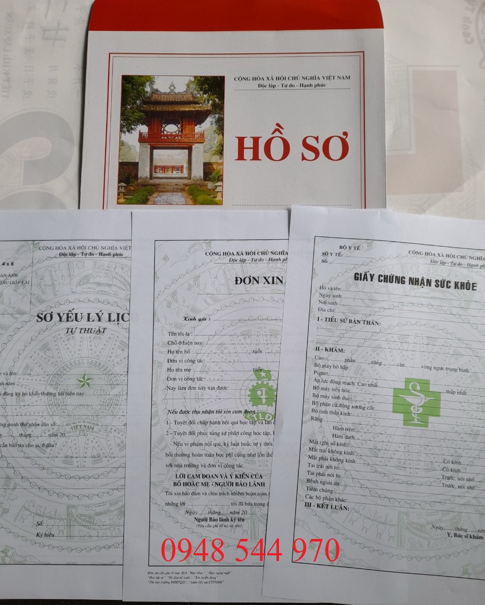 Bộ hồ sơ xin việc - 10 bộ