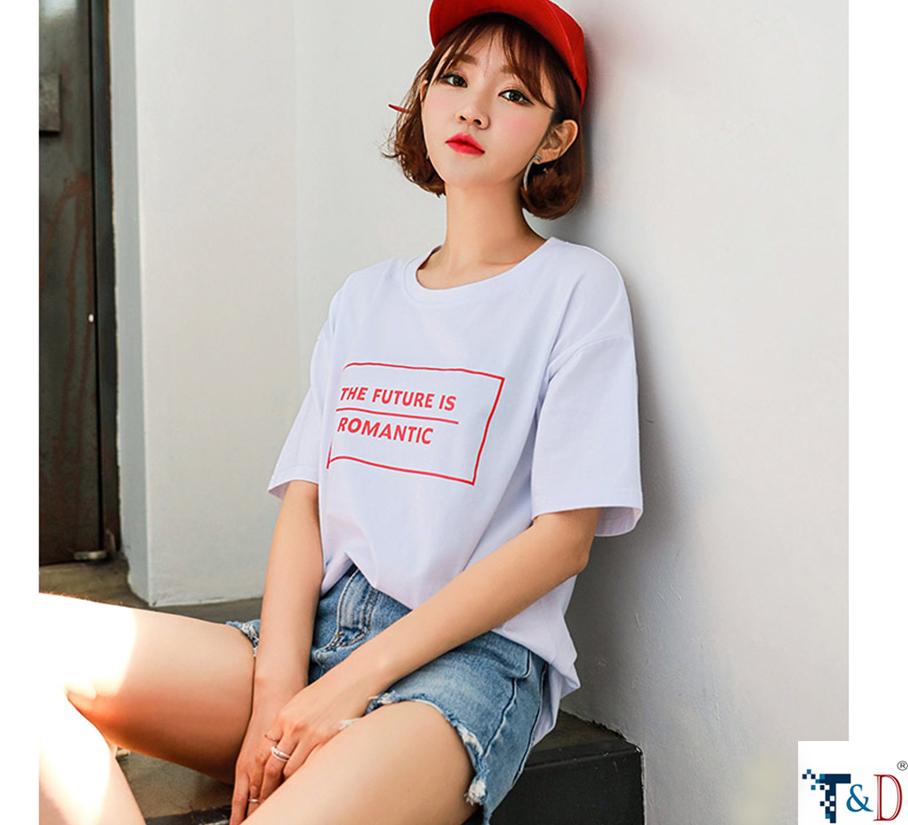 [HCM]ÁO THUN CẶP ĐÔI ROMANTIC THỜI TRANG NHIỀU MÀU