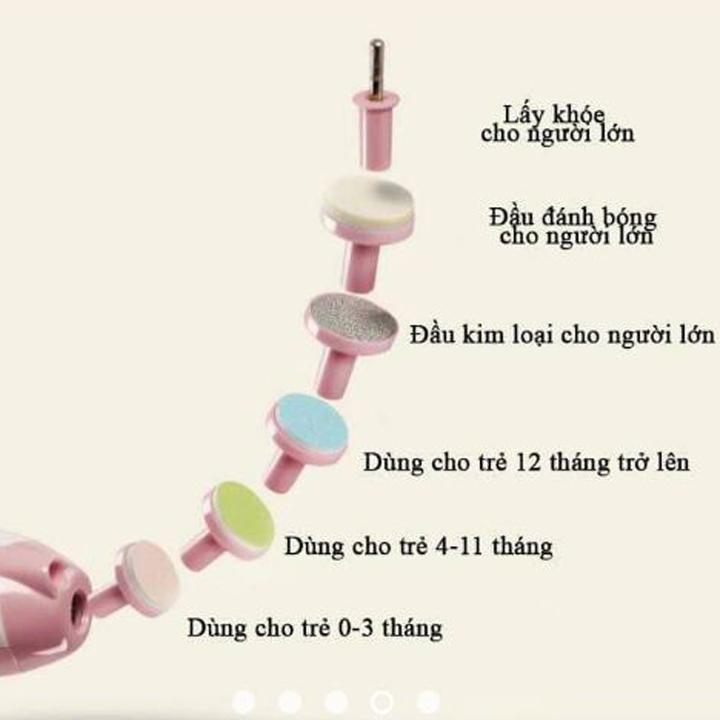 Bộ Dũa Móng Tay Trẻ Em GD0049-EM-1
