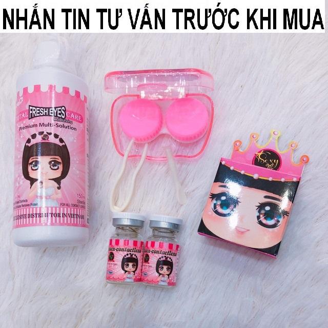 Nước ngâm cho kính áp tròng Fresh eyes - Nice eyes - Aqua 150ml