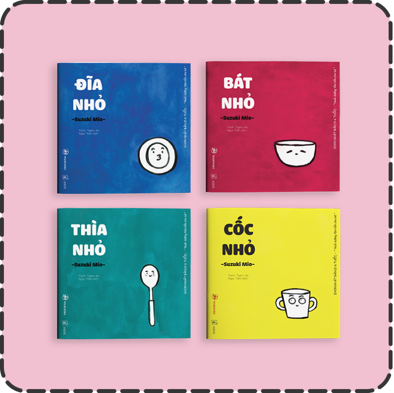 Mua Sách Ehon Đồ Vật Quanh Bé - 4 Cuốn