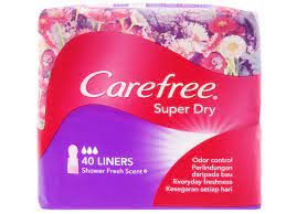 HCMBăng vệ sinh Carefree hàng ngày siêu thấm gói 40 miếng- Bách hóa Chú