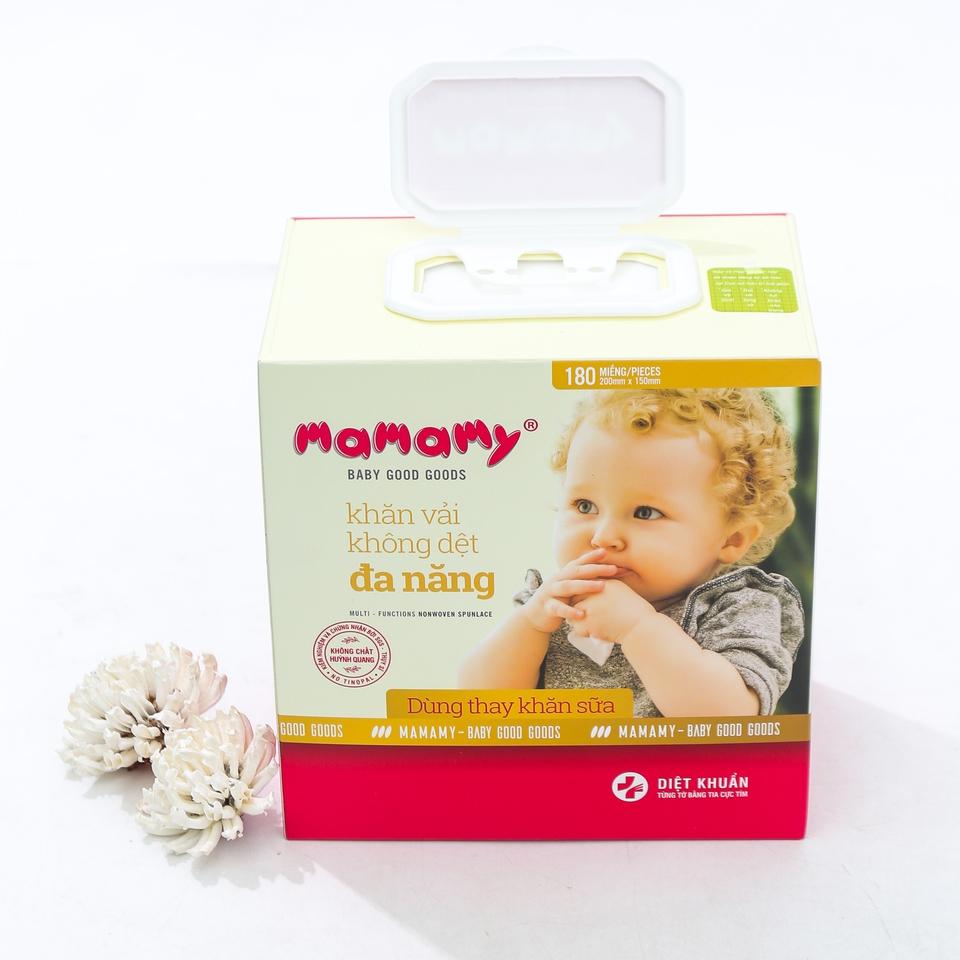 KHĂN KHÔ ĐA NĂNG MAMAMY 180 TỜ