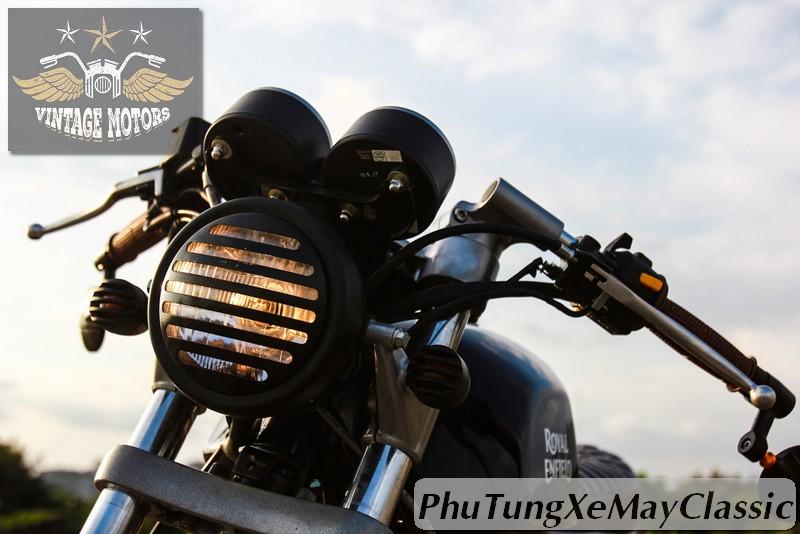 LƯỚI ĐÈN PHA XE MÁY ĐỘ CLASSIC - Lưới Đèn Pha Su GN, Rebel