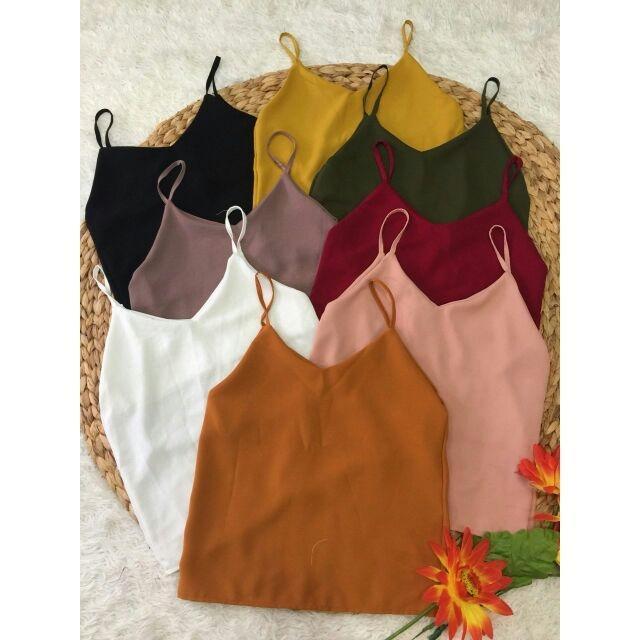 [HCM]Áo kiểu 2 dây cổ tim thời trang