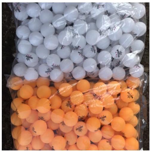 Combo 60 quả bóng bàn tập