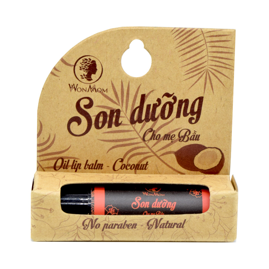 Son dưỡng môi Wonmom cho mẹ bầu ( Thỏi 5g)