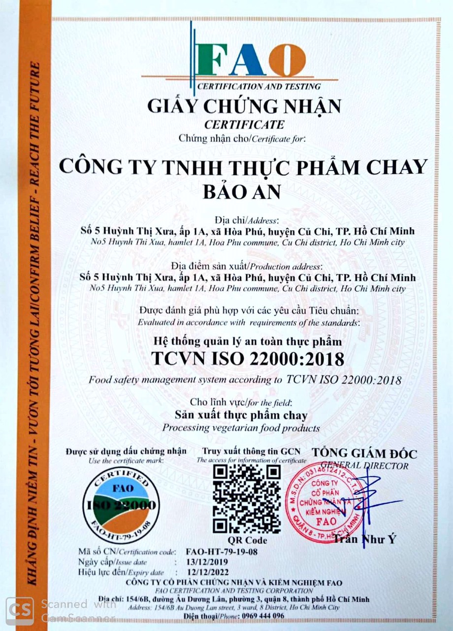 Thực phẩm chay Bó sợi