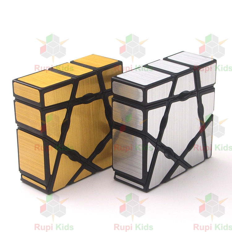 Rubik Ghost Mirror Bạc - YongJun 1x3x4 - Biến thể gương