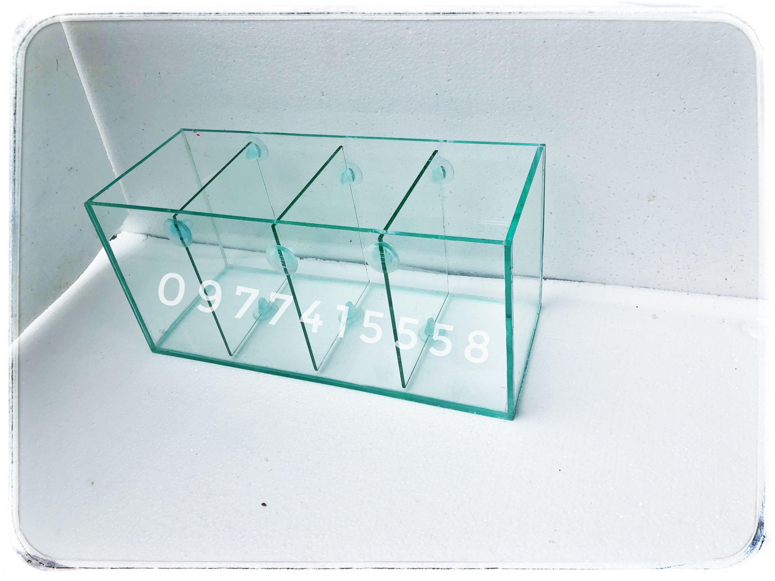 Bể cá 4 ngăn 4 in 1 cỡ 40x16x18cm