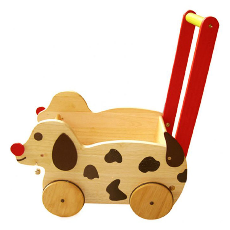 [HCM]Đồ chơi gỗ Winwintoys - Xe chó chở đồ chơi
