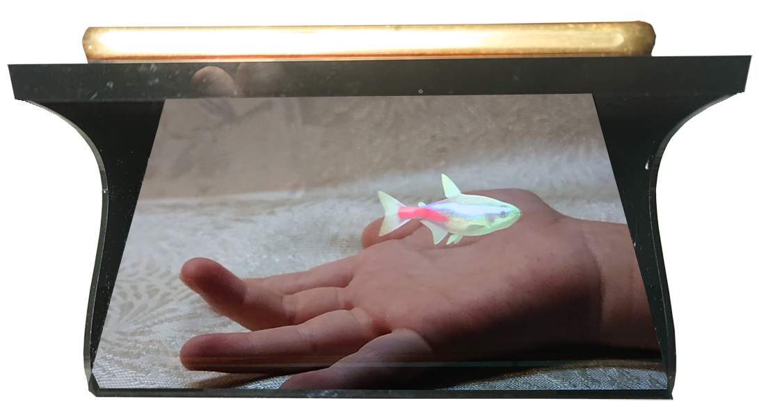 [HCM]Máy Chiếu 3D Hologram 180 độ dành cho Iphone