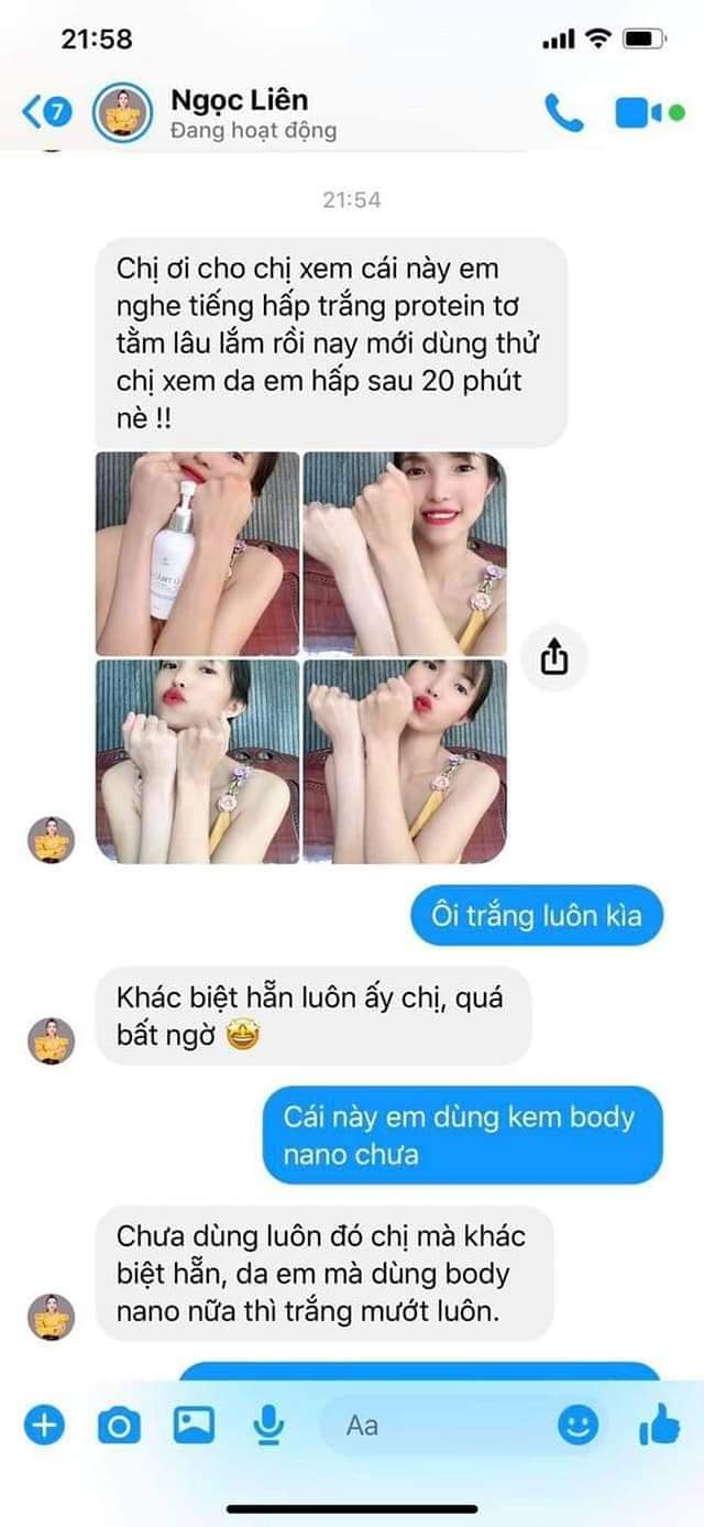 Kem body Nano 3in1 Huyền Phi Siêu trắng