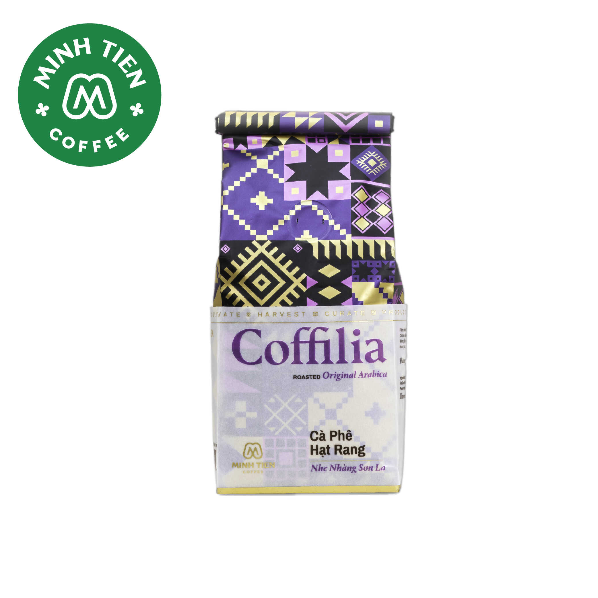 Cà phê hạt rang Coffilia  - Nhẹ nhàng Sơn La - 250g