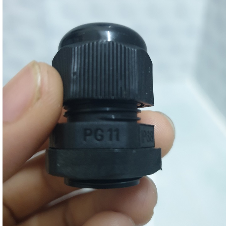Ốc siết cáp PG9 màu đen 10 cái