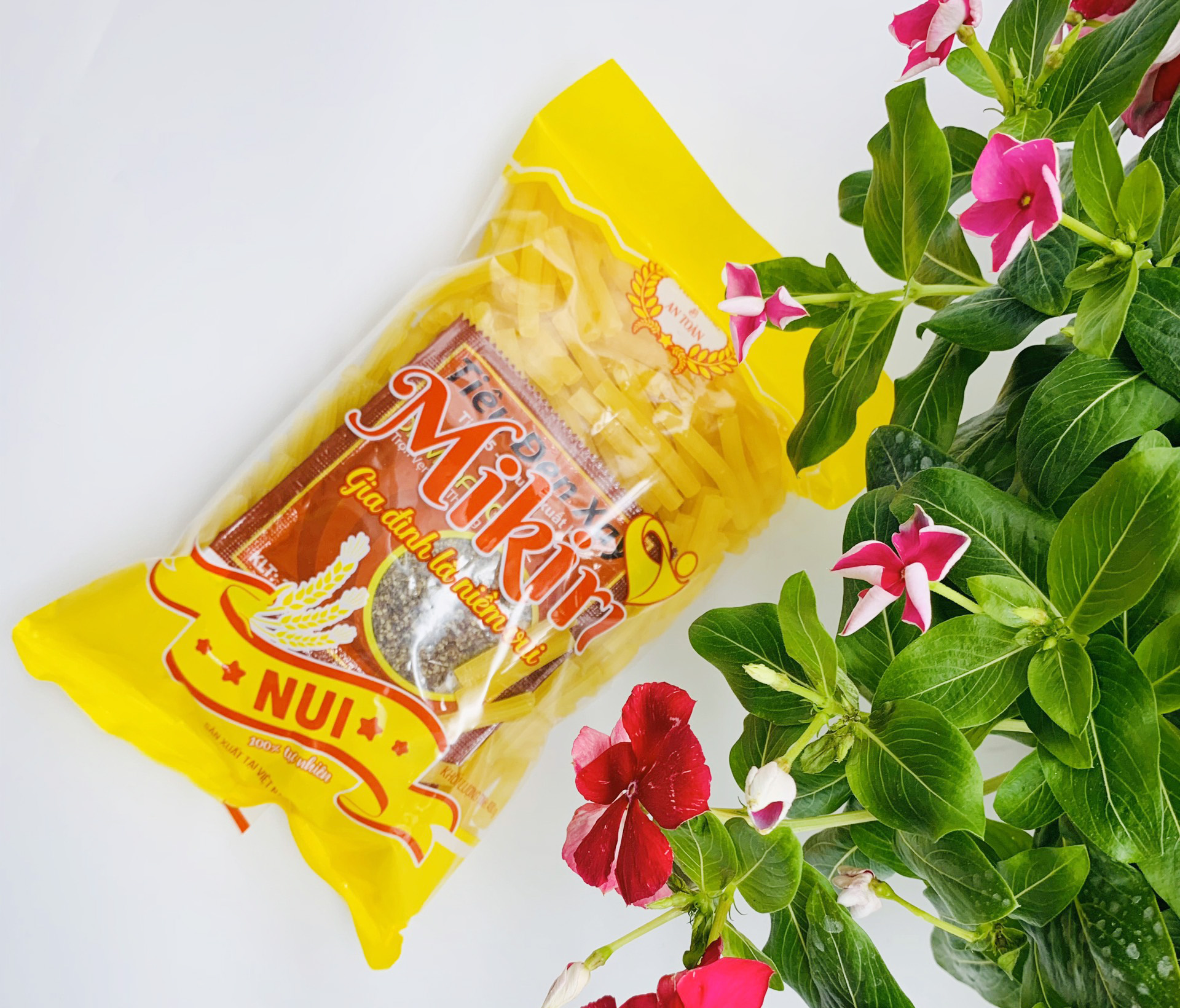 MUA 3 TẶNG 1 - Bộ 4 túi Nui Dài Mikiri x 400g cao cấp - nguyên liệu nấu ăn thơm ngon
