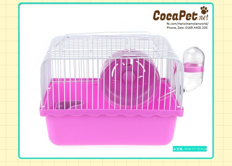 Lồng hamster mini 1 tầng cho hamster