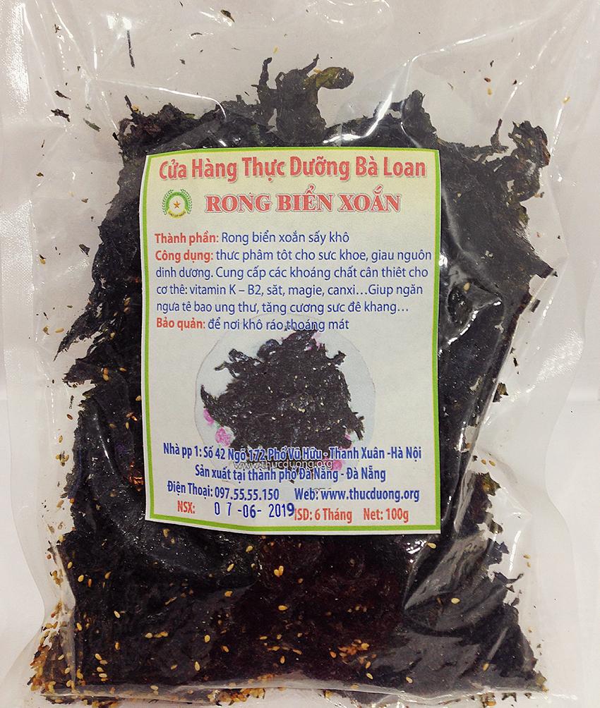 Rong Biển Xoắn Bà Loan 100g