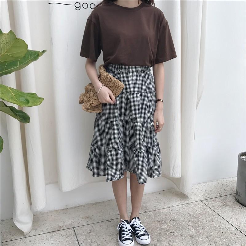 [HCM]ÁO THUN NỮ CỔ TRÒN