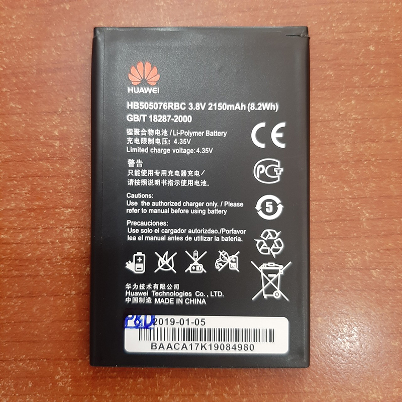 Pin điện thoại Huawei HB505076RBC Zin