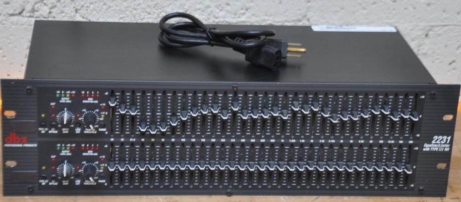 [HCM]Lọc xì equalizer cao cấp dbx 2231 - Lọc 2231