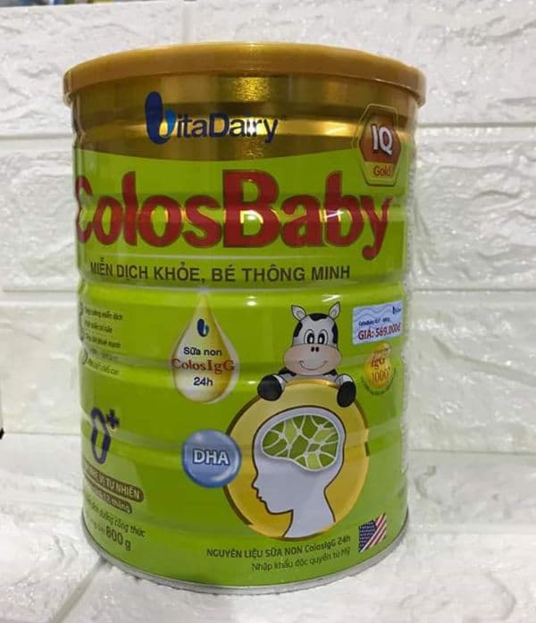 Colosbaby Iq Gold 0+ 800g (New Date)