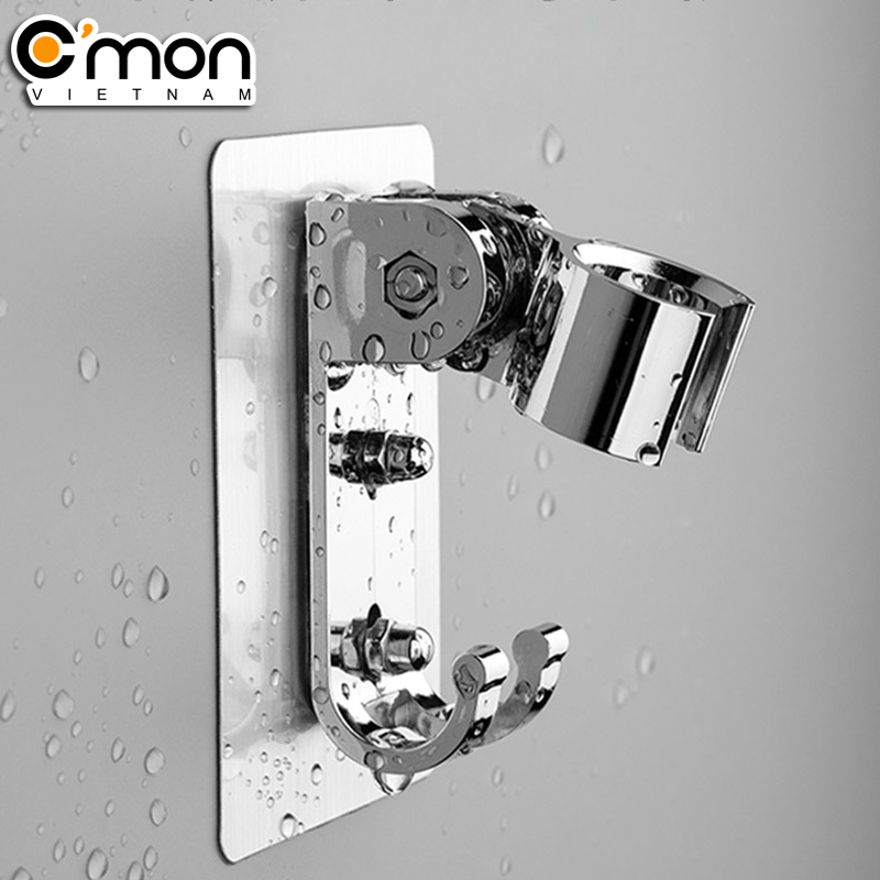 Đế cài cho tay sen và vòi xịt vệ sinh xoay 180° C'MON DC-02 (dán)